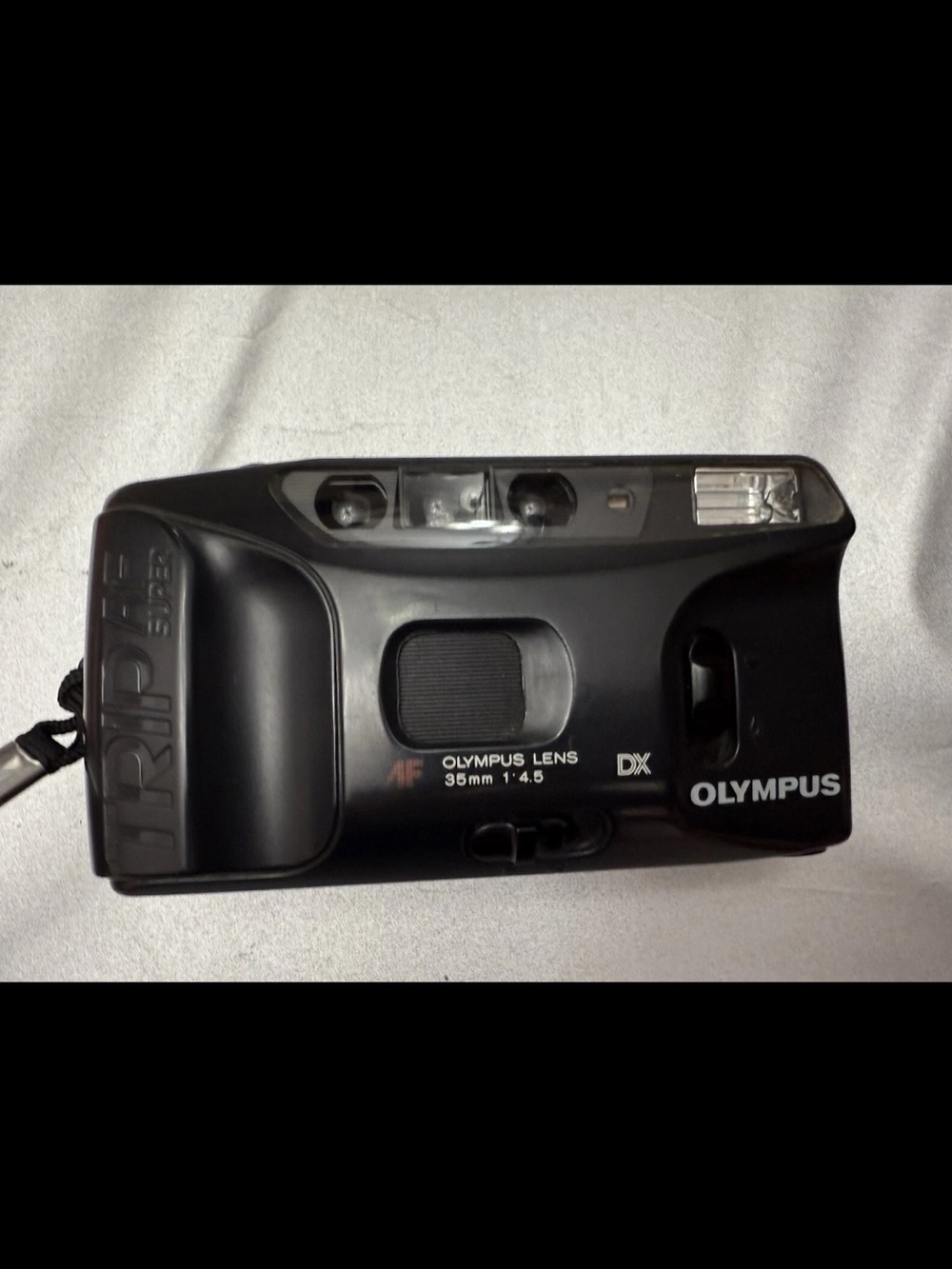 Olympus DX 4.5 Vintage Camera Black 35mm Film Point & Shoot